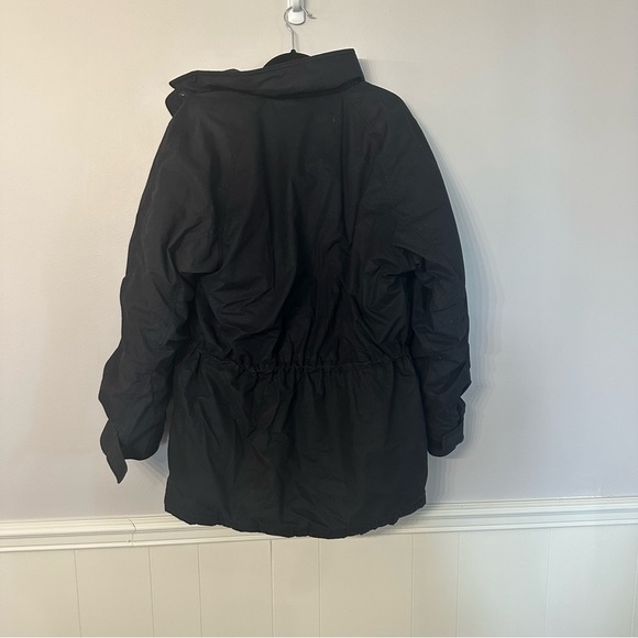 Eddie Bauer Snowline Vintage Women's Goose Down Black Jacket Sz Medium Tall GUC - Picture 6 of 8